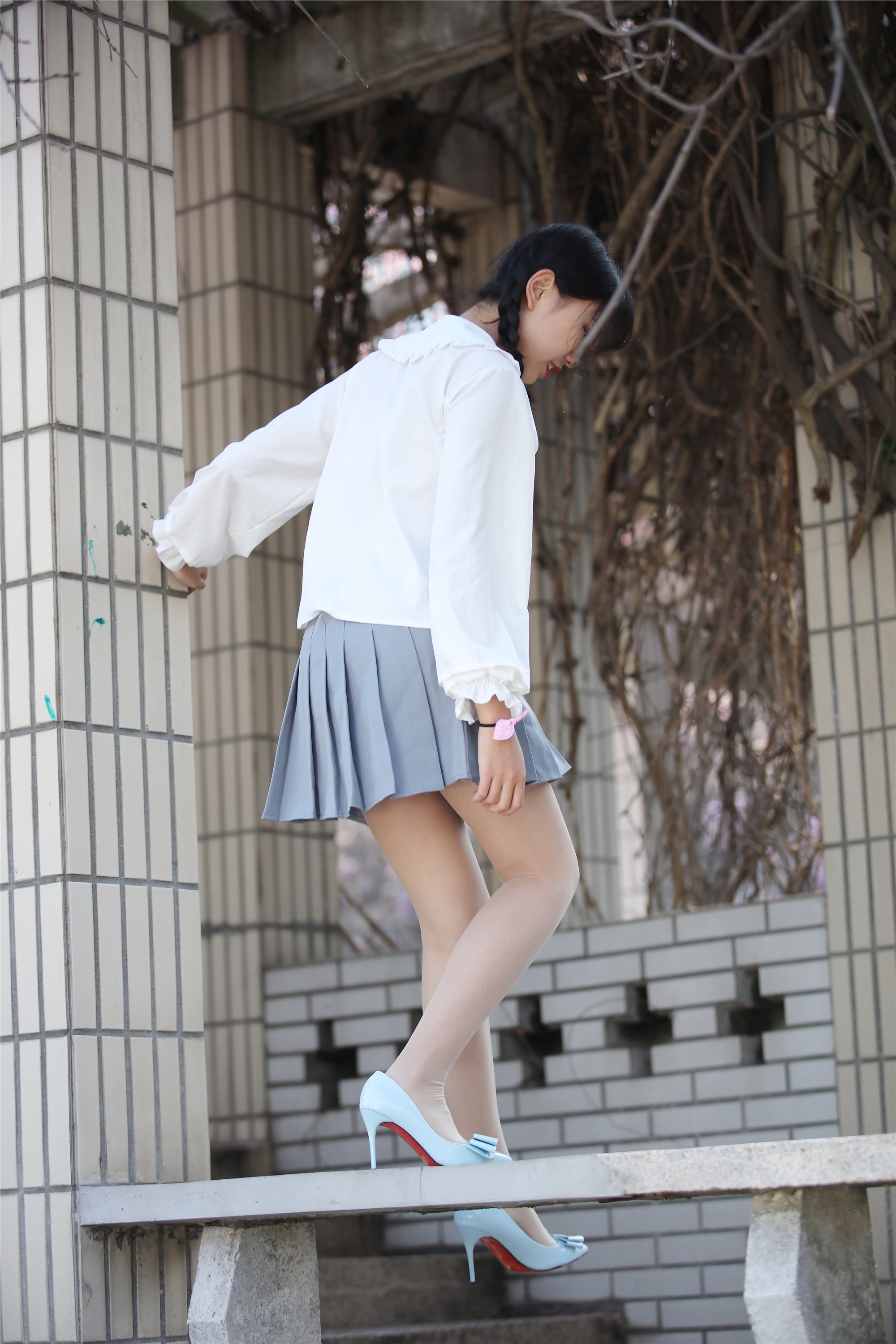 奈丝写真 NO.049 小橙子-清纯呆萌的学妹